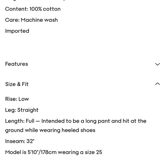 NWT Denim Forum Aritzia the Iggy Curve fit low rise Jeans - Picture 9 of 9